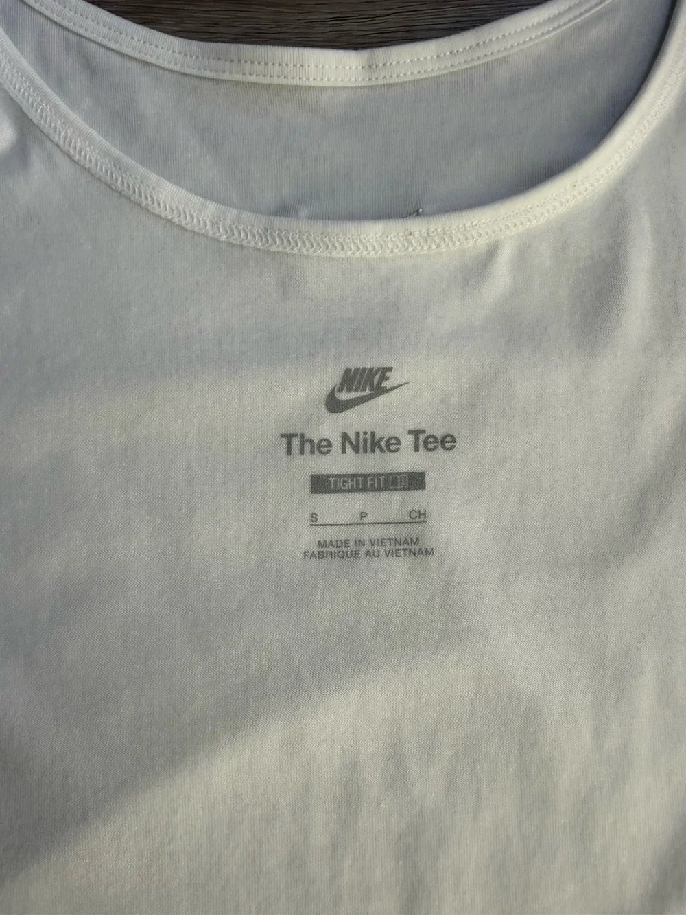 NWT Nike Embroidered Logo Women's Cami Tank Top - White - Size Small